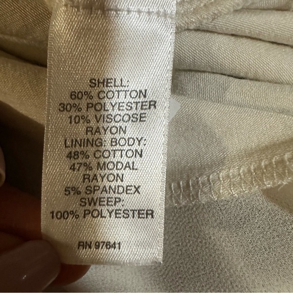 J. JILL Women's Soft Comfy Cotton Polyester Sweater Lined  size M(e5 - Picture 10 of 11